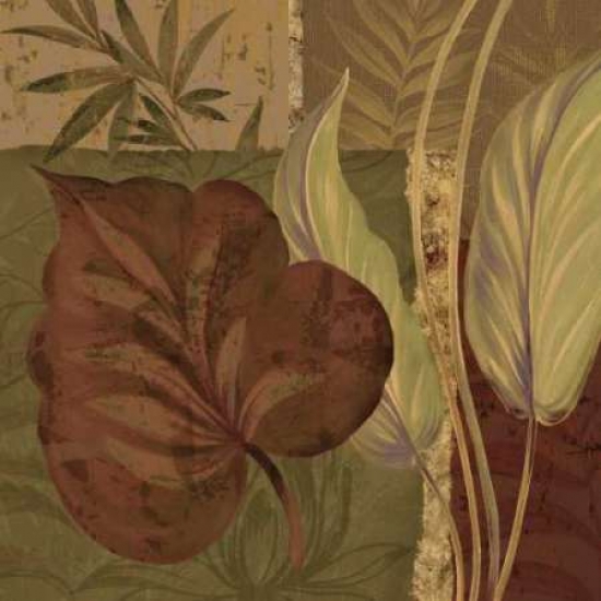 Tropical Foliage Ii Poster Print By Pamela Gladding, 12 X 12 - Small
