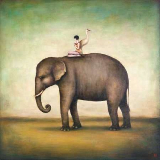 Pdxh917dsmall Eternal Companions Poster Print By Duy Huynh, 12 X 12 - Small