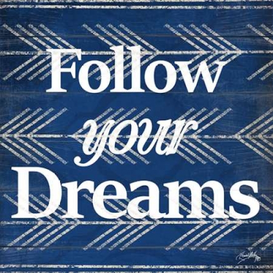Pdx9734acsmall Follow Your Dreams Poster Print By Elizabeth Medley, 12 X 12 - Small