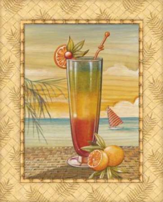 Pdxaud067small Island Nectar Ii Poster Print By Charlene Audrey, 10 X 12 - Small