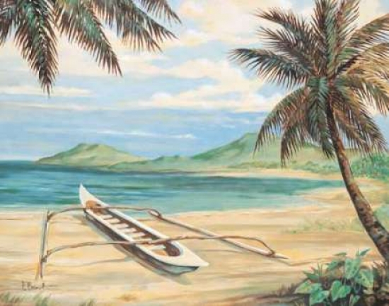Outrigger Cove Poster Print By Paul Brent, 24 X 30 - Large