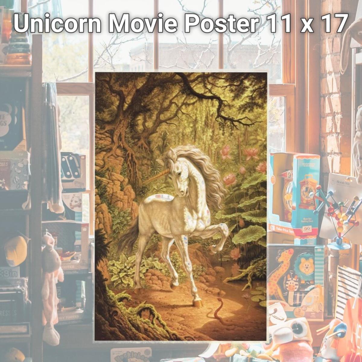 Picture of Pop Culture Graphics MOV237526 Unicorn Movie Poster, 11 x 17