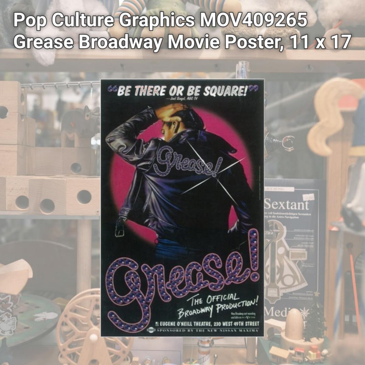 Picture of Pop Culture Graphics MOV409265 Grease Broadway Movie Poster, 11 x 17