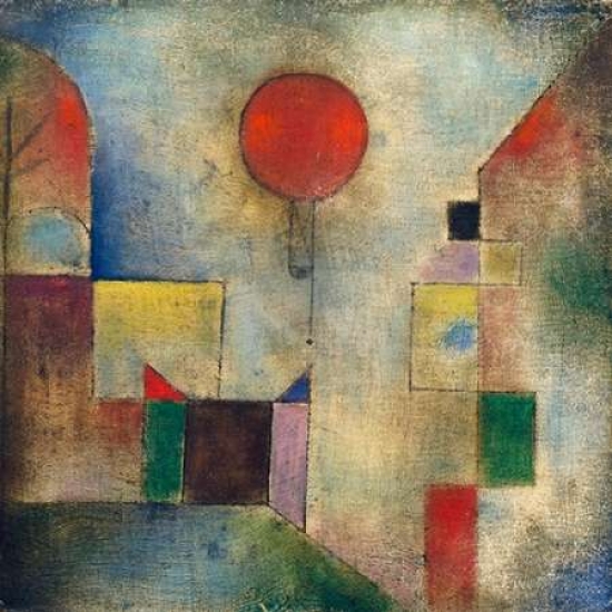Red Balloon Poster Print By Paul Klee, 24 X 24 - Large