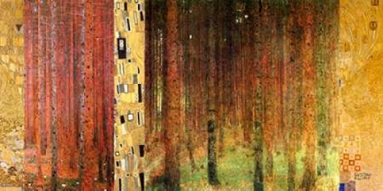 Pdx2gk1838small Forest I Poster Print By Gustav Klimt, 10 X 20 - Small