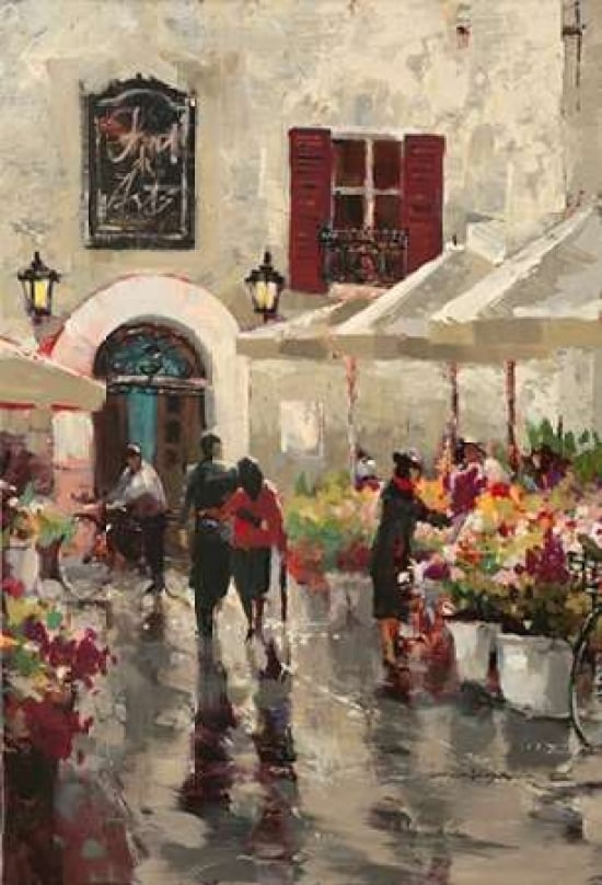 UPC 747216491993 product image for Rue De Fleurs Poster Print by Brent Heighton, 20 x 28 - Large | upcitemdb.com