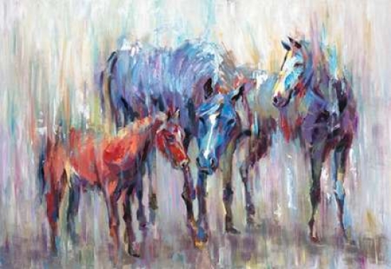3 Horse 1 Poster Print By Art Atelier Alliance, 10 X 14 - Small