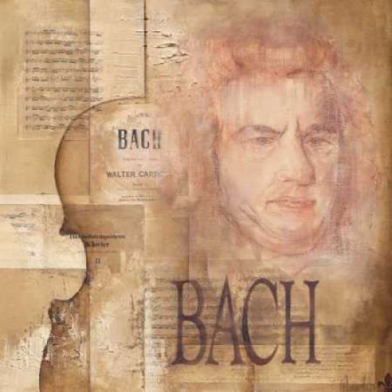 Pdxga0116248small A Tribute To Bach Poster Print By Marie-louise Oudkerk, 12 X 12 - Small
