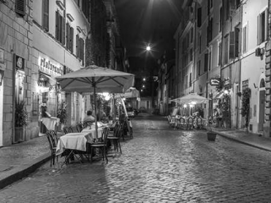 Pdxaf20141109139c01large Sidewalk Cafe On Narrow Streets Of Rome Italy Poster Print By Assaf Frank, 18 X 24 - Large