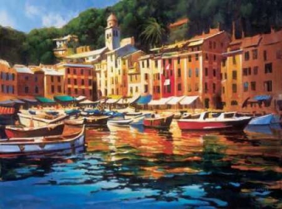 Pdx8096large Portofino Colors Poster Print By Michael Otoole, 18 X 24 - Large