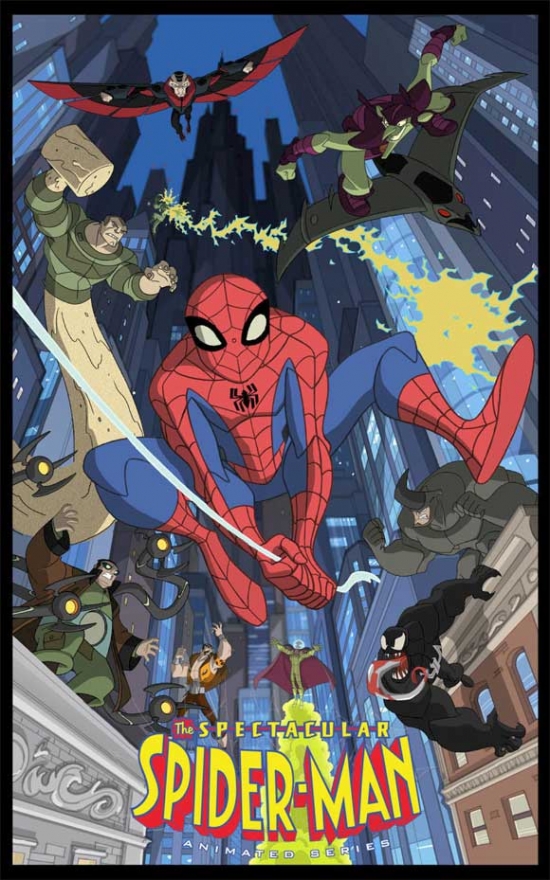 MOVEJ9726 The Spectacular Spider-Man Movie Poster, 11 x 17