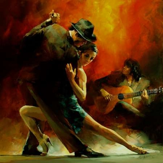 Tango Argentino Iii Poster Print By Willem Haenraets, 24 X 24 - Large