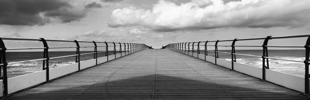 Dpi1917809large Pier Of Saltburn-by-the-sea Poster Print, 36 X 12 - Large