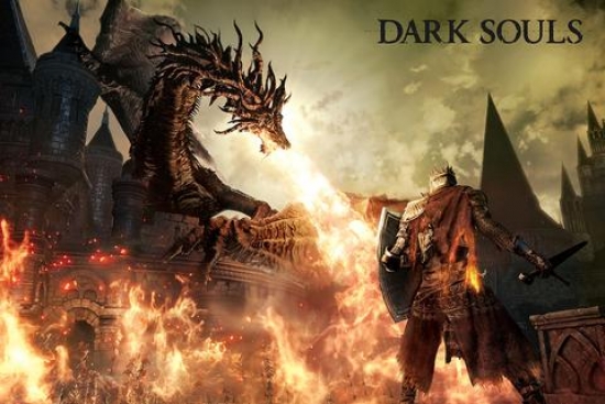 Xpsmx5101 Dark Souls Gaming Poster Print, 24 X 36