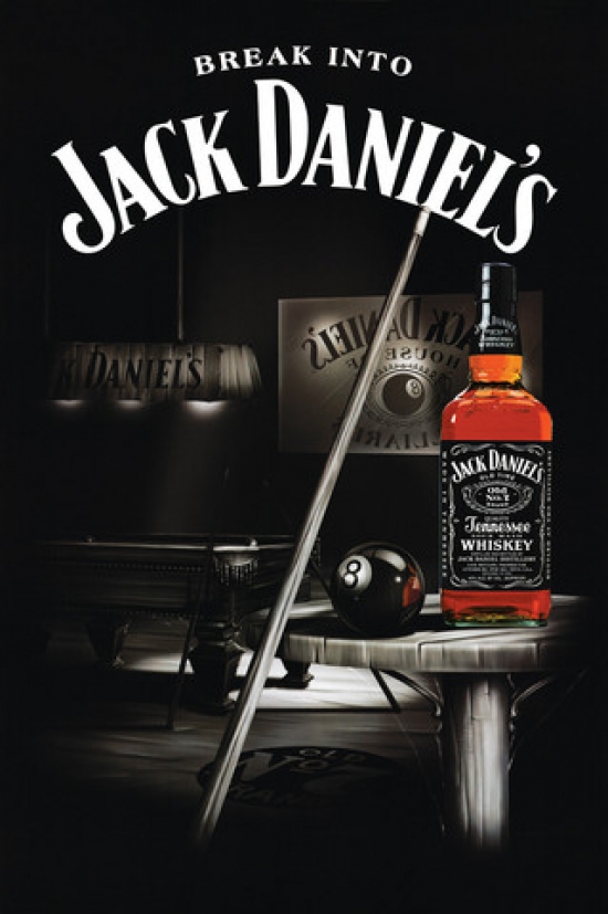 Xpsmx5018 Jack Daniels Break Into Poster Print, 24 X 36