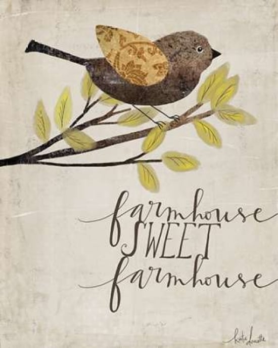 Pdxka1454small Farmhouse Sweet Farmhouse Poster Print By Katie Doucette, 8 X 10 - Small