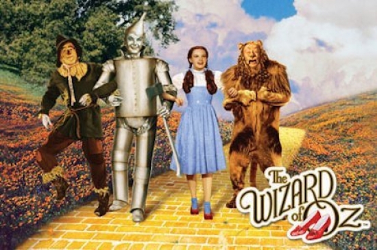 Xpsflm90086 Wizard Of Oz Brick Road Poster Print, 24 X 36