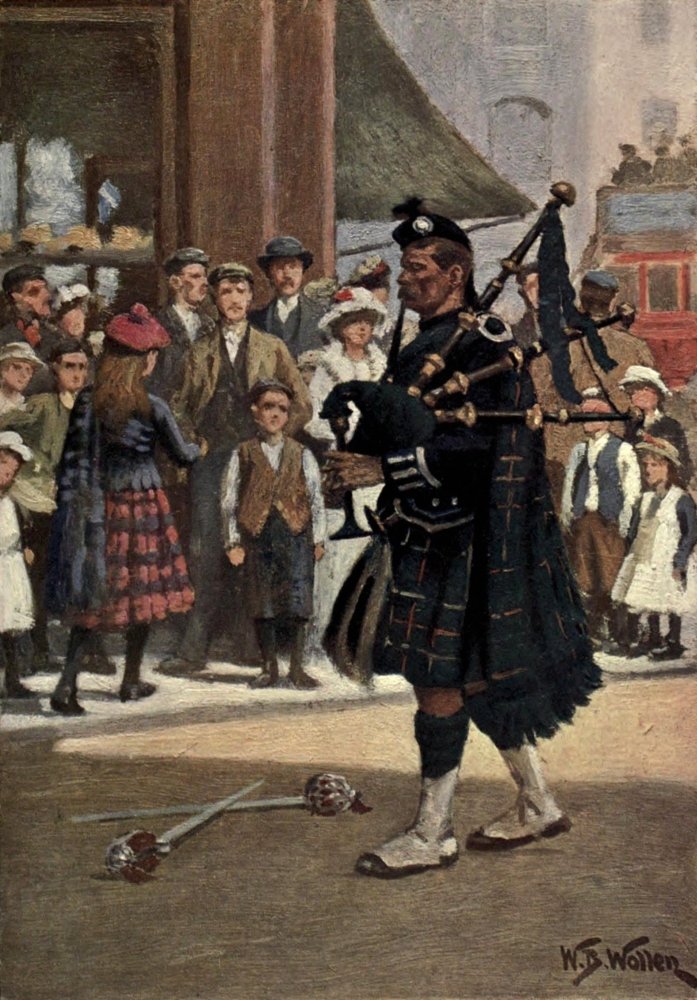 Pphpda61267large Living London 1902 Bag-piper Poster Print By William Barnes Wollen, 24 X 36 - Large