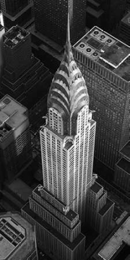 Pdx2cd1399small Chrysler Building Nyc Poster Print By Cameron Davidson, 10 X 20 - Small