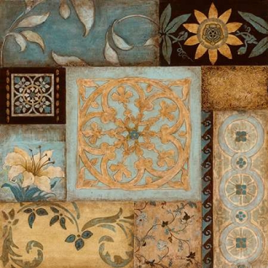 Galaxy Of Graphics Pdx12557small Moroccan Detail Ii Poster Print By Tava Studios, 12 X 12 - Small