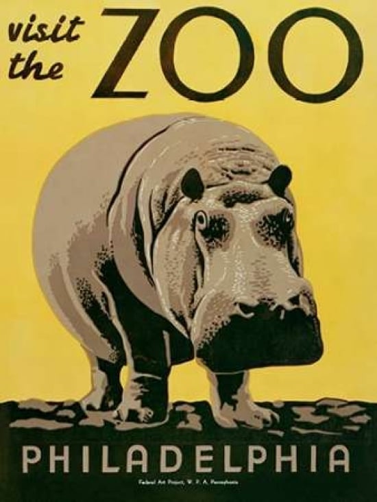 Pdxu654dlarge Visit The Zoo Poster Print By Unknown, 18 X 24 - Large