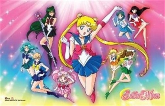 Xpe160099 Sailor Moon Cast Poster Print By, 36 X 24