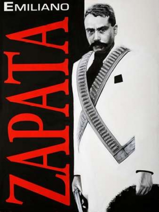 Pdxv484dsmall Zapata Poster Print By Robert Valadez, 9 X 12 - Small
