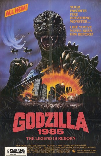 Mov203889 Godzilla 1985 Movie Poster, 11 X 17