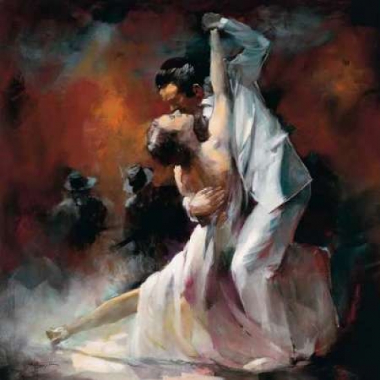 Tango Argentino I Poster Print By Willem Haenraets, 12 X 12 - Small