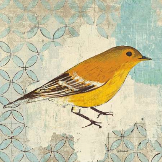 Pdx11493small Pine Warbler Poster Print By Kathrine Lovell, 12 X 12 - Small