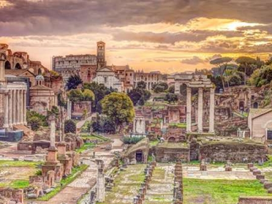 Pdxaf20141111567x2large Ruins Of The Roman Forum Rome Italy Poster Print By Assaf Frank, 18 X 24 - Large