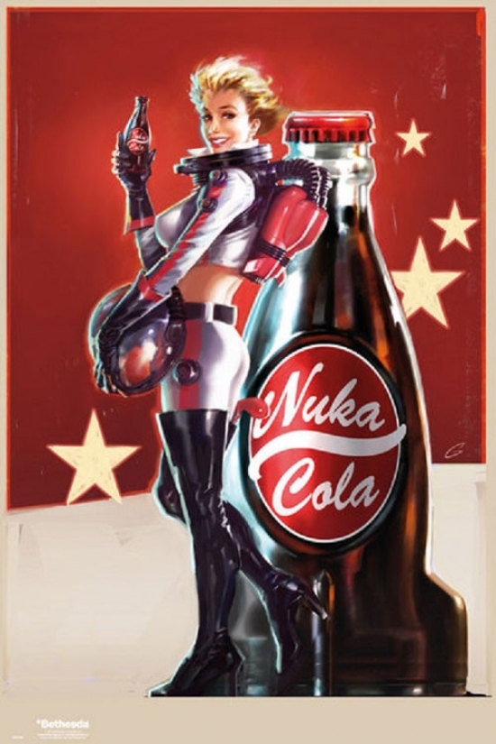 Xpe160455 Fallout 4 Thirst Zapper Poster Print, 24 X 36