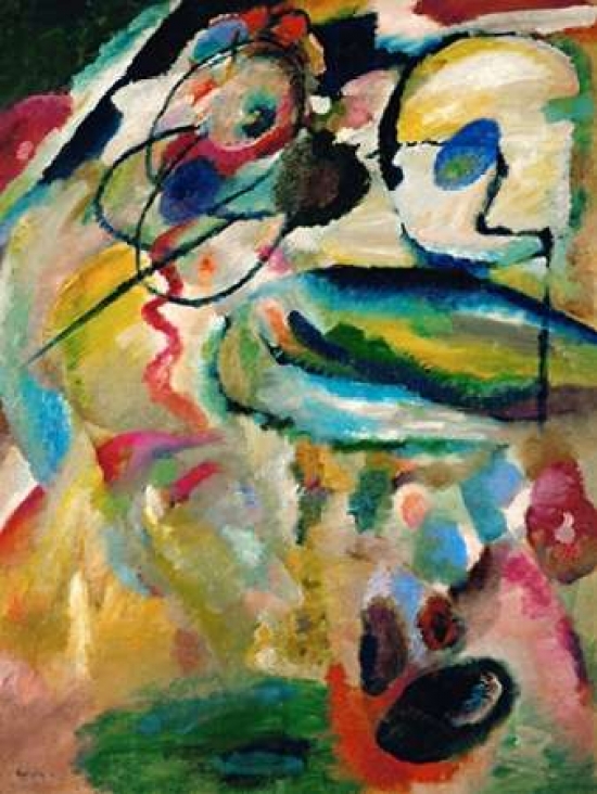 Composition Poster Print By Wassily Kandinsky, 11 X 14 - Small