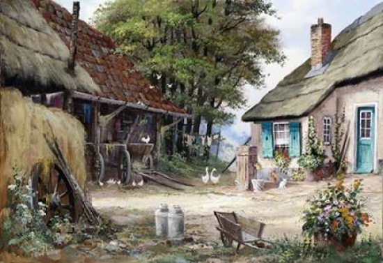 Dutch Country Scene Poster Print By Reint Withaar, 20 X 28 - Large