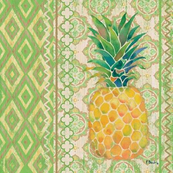 Fruit Ikat I Poster Print By Paul Brent, 12 X 12 - Small