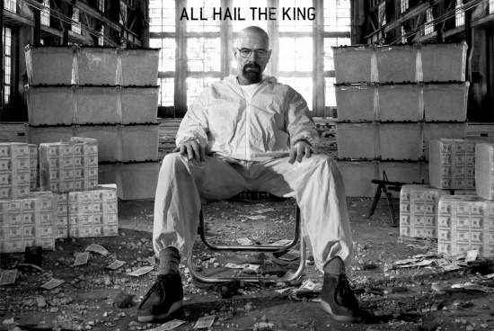 Xpe159804 Breaking Bad - Walter White - Room Full Of Cash Poster Print By, 36 X 24