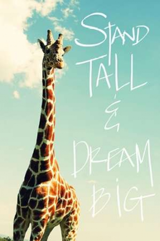 Pdx10357bsmall Stand Tall Poster Print By Susan Bryant, 10 X 14 - Small