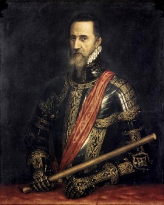 Superstock Sal2622124 Grand Duke Of Alba Titian, 1485-1576 Italian Collection Of The Duke Of Berwick & Alba Madrid Spain Poster Print, 18 X 24