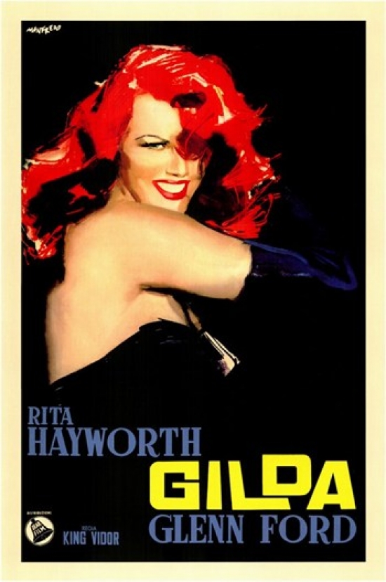 Mov142751 Gilda Movie Poster, 11 X 17