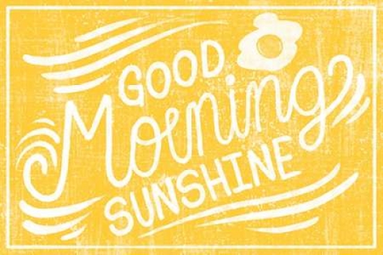 Pdx20036large Good Morning Sunshine Poster Print By Cleonique Hilsaca, 24 X 36 - Large