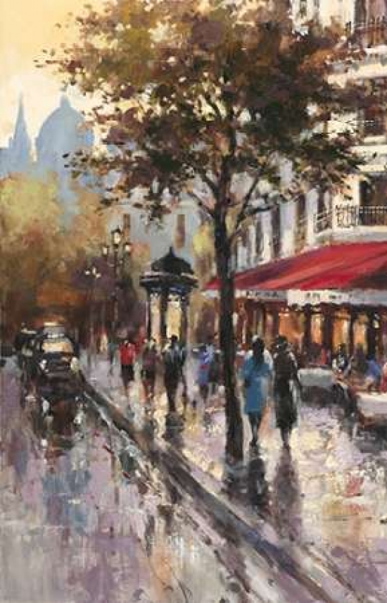 Avenue Des Champs-elysees 1 Poster Print By Brent Heighton, 12 X 18 - Small