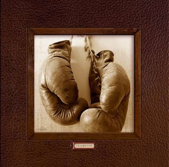 Pdx911app1081small Vintage Boxing Poster Print By Sam Appleman, 12 X 12 - Small