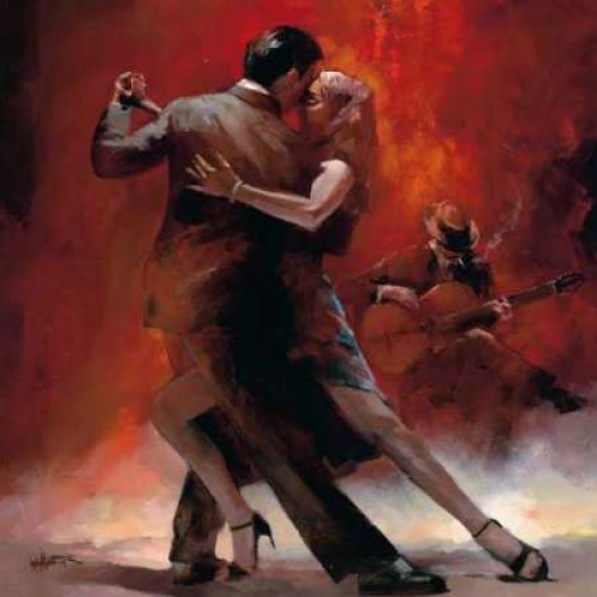 Tango Argentino Ii Poster Print By Willem Haenraets, 12 X 12 - Small