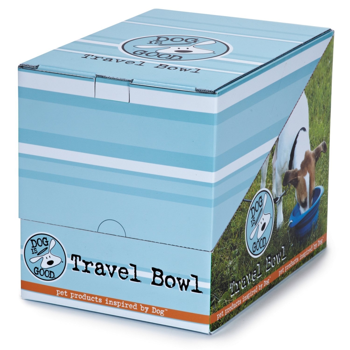 26 Oz Dog Is Good Travel Bowl, Pack Of 8