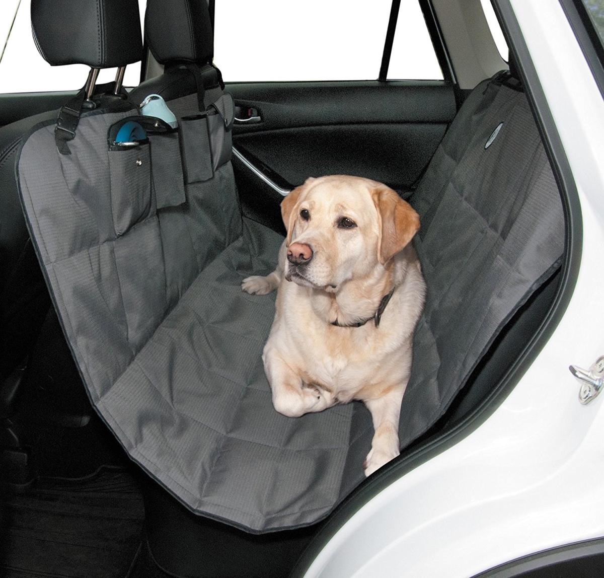 Dog Is Good Hammock Car Seat Covers, Gray