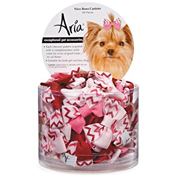 Aria Nico Bows Canisters - 48 Piece