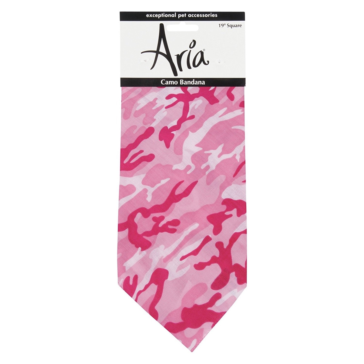 Aria Camo Bandanas For Dogs, Pink