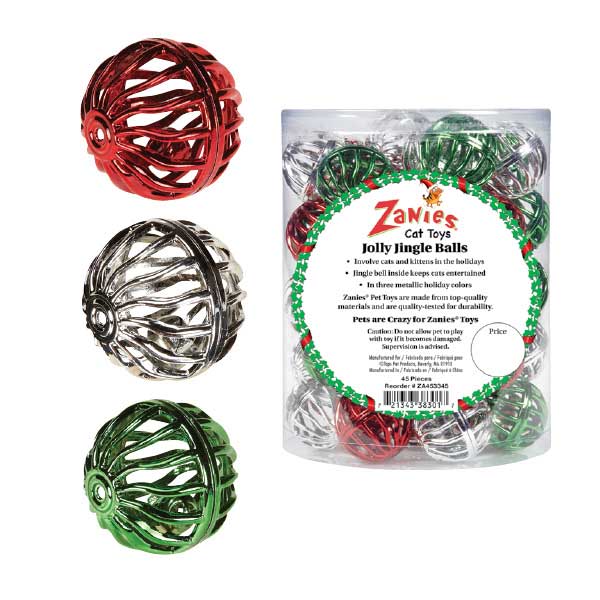 Jolly Jingle Ball Canister - 45 Piece