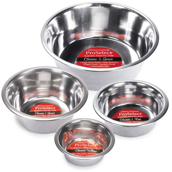 16 Oz Pro Select Heavy Stainless Steel Mirror Finish Dish