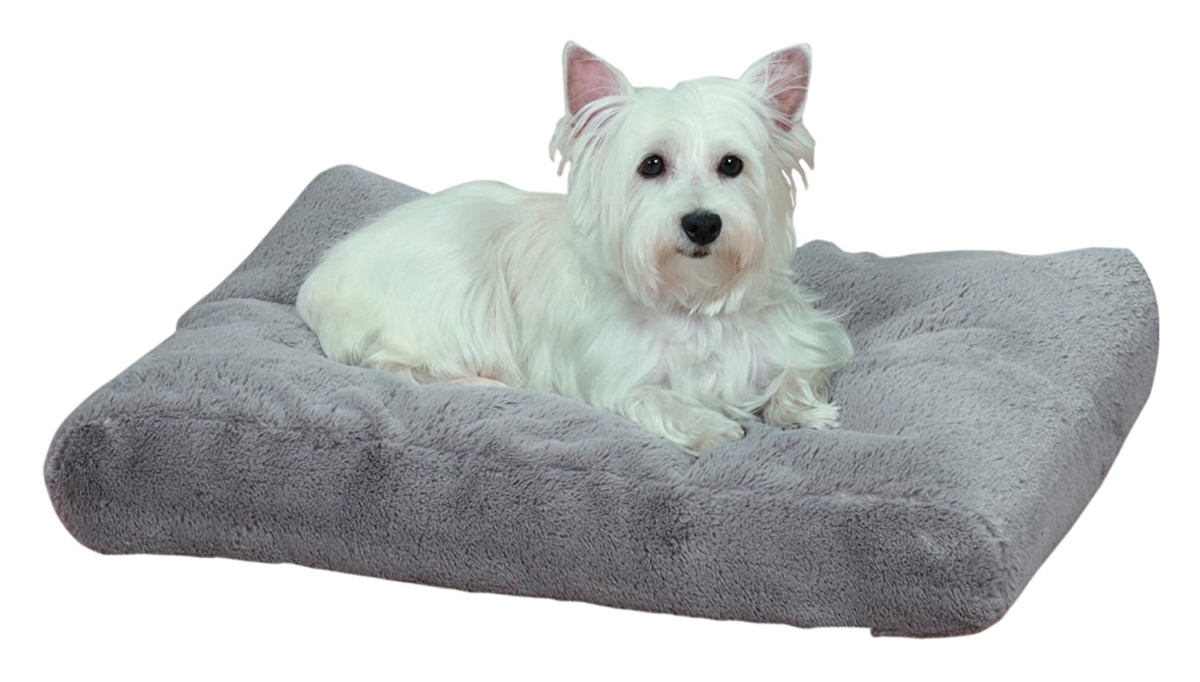 Slumber Pet Therma Pet Medium & Large Burrow Bed, Gray